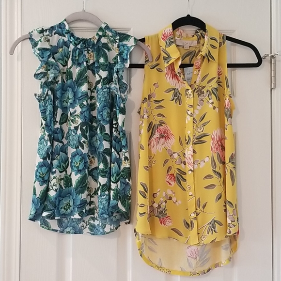 LOFT Tops - 2 LOFT tops size XSP NWT